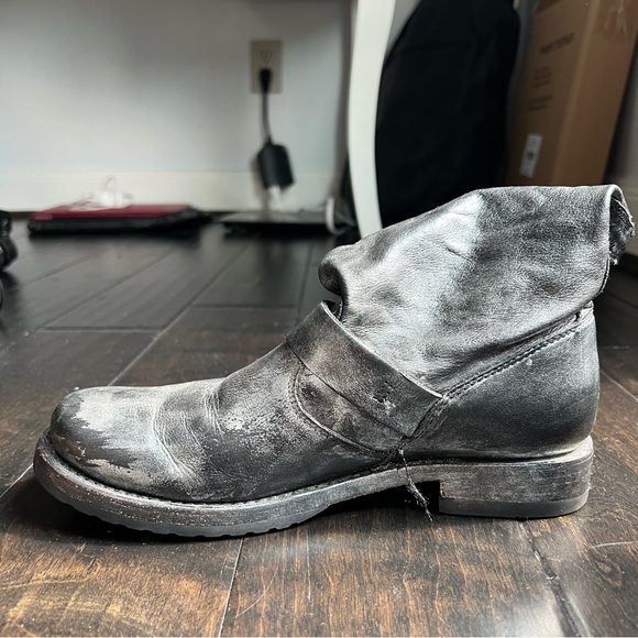Frye metallic lether boots 6.5 women - Picture 5 of 14